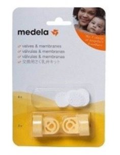 Pack 2 Valvulas + 6 Membranas 0080293 de Medela