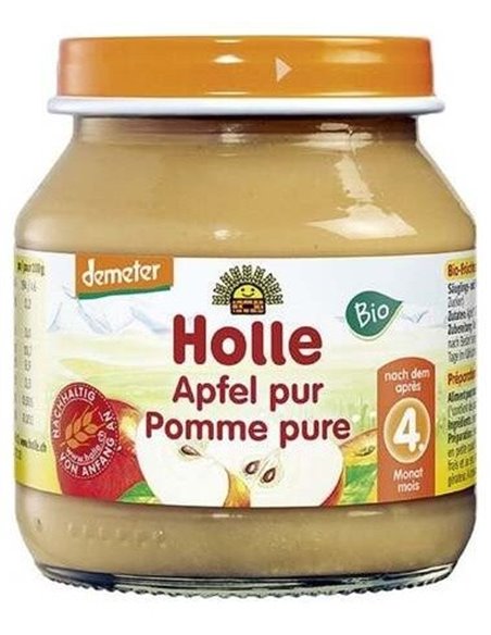 Potito Manzana 100%Mini  4 Meses 125Gr.  Demeter de Holle