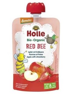 Smoothie Red Bee Manzana-Fresa 8Meses 100G Demeter de Holle