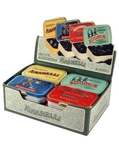 Mixto 40Gr Expositor 12Ud.Surtidas de Amarelli