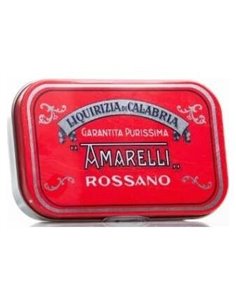 Amarelli Rossa Spezatina Regaliz Rozos 12Udx40Gr. de Amarelli