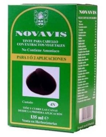 Tinte Novavis 4R Castaño Cobrizo 135Ml. de Novavis