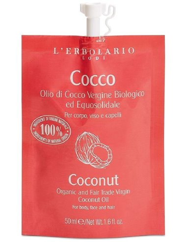 Cocco Aceite Cuerpo Cara Y Cabello 50 Ml de L´Erbolario