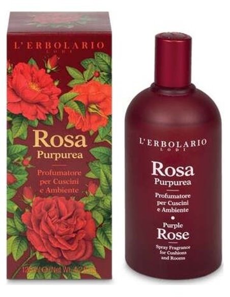 Rosa Purpurea Perfumador Ambiente-Cojines 125Ml. de L´Erbolario