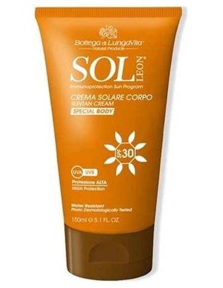 Sol Leon Crema Solar Spf 30 Alta Proteccion 150Ml. de Bottega Di Lungavita