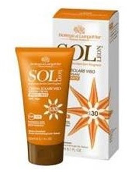 Sol Leon Crema Facial Solar Spf 50 Alta Prot. 50Ml de Bottega Di Lungavita