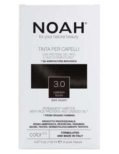 Tinte Capilar Castaño Oscuro 3.0 140Ml. de Noah