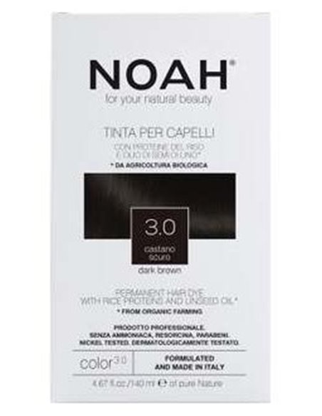 Tinte Capilar Castaño Oscuro 3.0 140Ml. de Noah