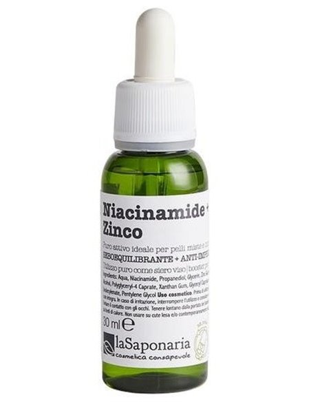 Niacinamida + Zinc 30Ml. de La Saponaria