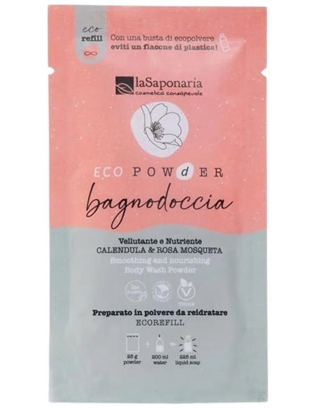 Gel De Ducha Calendula-Rosa Mosqueta En Polvo 25Gr de La Saponaria