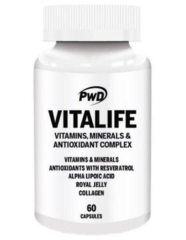 Vitalife 60 capsulas de Pwd Nutrition