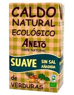 Caldo Aneto Verduras Suave 20% Descuento Bio 1 L  de Aneto