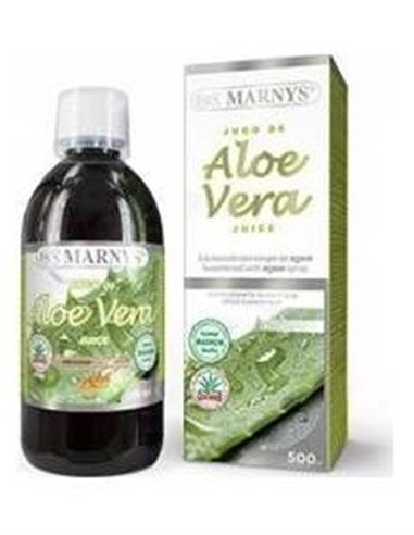 Jugo De Aloe Vera Y Agave Puro 500Ml. de Marnys