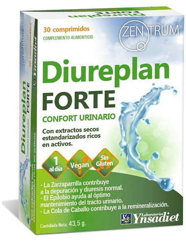 Diureplan Forte 30 Comp de Ynsadiet