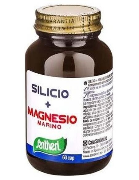 Silicio+Magnesio Marino 60Cap. de Santiveri