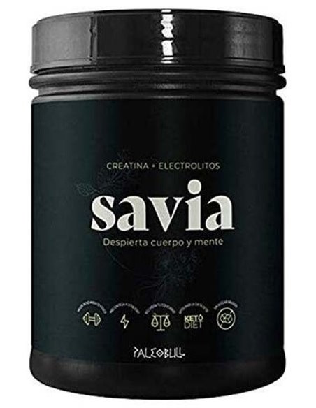Savia Creatina + Electrolitos Esenciales 450Gr. de Paleobull
