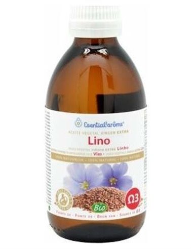Aceite Vegetal Lino Bio 250 Ml de Esential Aroms