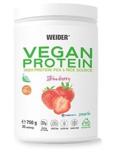 Weider Vegan Protein Fresa 750Gr. de Weider