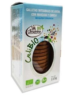 Celibio Azul Galleta Avena Manzana Canela 115G de La Campesina
