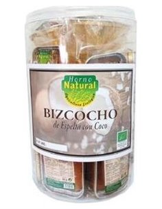 Bizcochos De Espelta Con Coco Cilindro 18Uds. Eco de Horno Natural