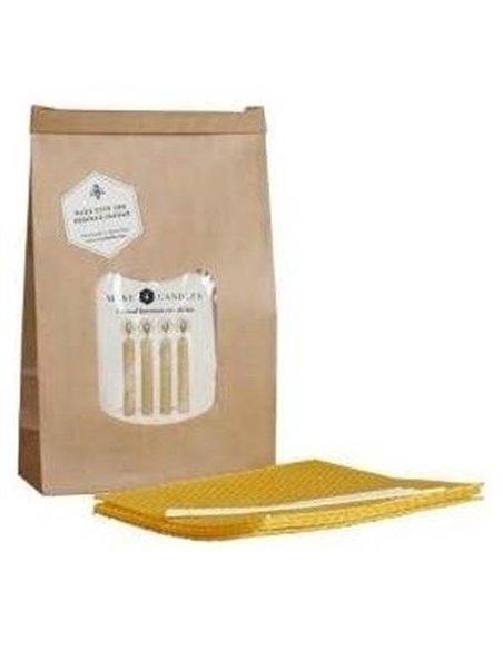 Rusckit Kit Para Hacer Velas Cera De Abeja 15X24Cm de Cerabella