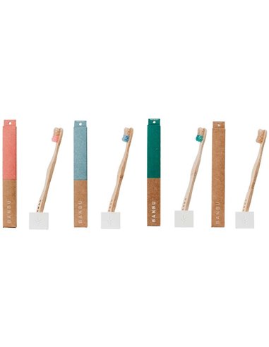 Banbu Cepillo Dental Adulto Medio Azul. de Banbu