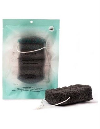 Konjac Esponja Corporal Exfoliante Negra 5Gr. de Banbu
