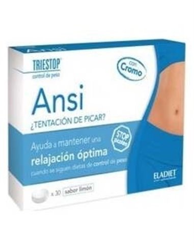 Triestop Ansi Quita Ansia Sabor Limon 30Comp. de Eladiet