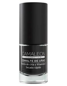 Camaleon Esmalte De Uñas Negro 6Ml. de Camaleon Cosmetics
