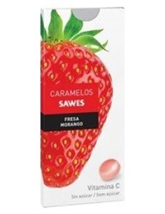 Caramelos Balsam S/Azucar Fresa Vit C Blister 22Gr de Sawes