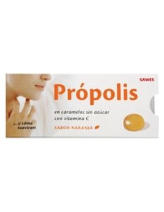 Caramelos S/A Propolis Naranja 22Gr de Sawes