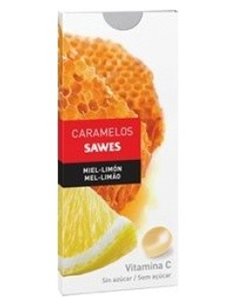 Caramelos Balsam S/Azucar Miel Limón Vit C 22Gr de Sawes