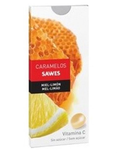 Caramelos Balsam S/Azucar Miel Limón Vit C 22Gr de Sawes
