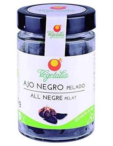 Ajo Negro Pelado 200Gr.Bio de Vegetalia