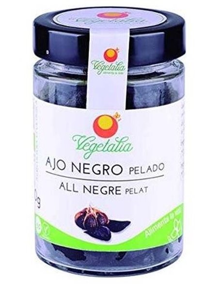 Ajo Negro Pelado 200Gr.Bio de Vegetalia