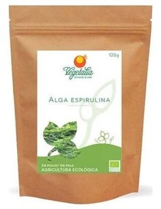 Alga Espirulina Polvo 125Gr. Bio de Vegetalia