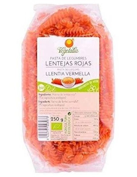 Espirales De Lentejas Rojas  250Gr. Bio Sg de Vegetalia