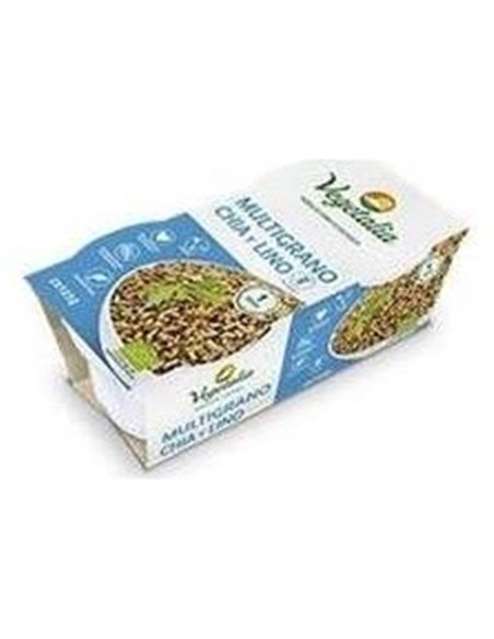 Vasito Multigrano De Chia Y Lino  2Udsx125Gr. Bio de Vegetalia