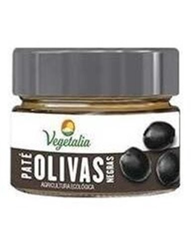 Pate De Olivas Negras Grande 180Gr.Bio de Vegetalia