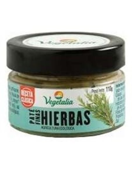 Pate De Finas Hierbas  Pequeño 110Gr. Bio de Vegetalia