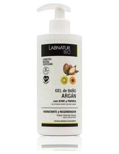 Gel De Baño Argan Kiwi Y Papaya 450Ml. Bio de Labnatur Bio
