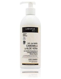 Gel De Baño Camomila Y Aloe Vera 450Ml. Bio de Labnatur Bio