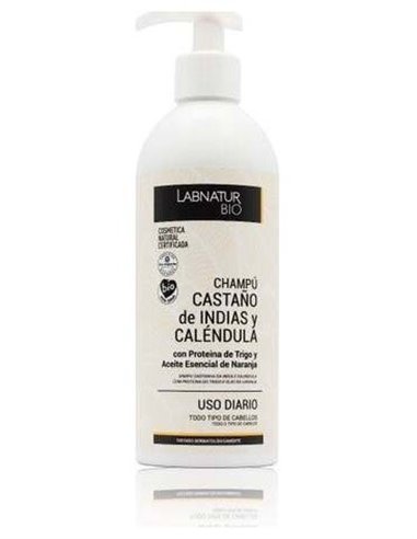 Champu Castaño Indias Y Calendula  450Ml. Bio de Labnatur Bio