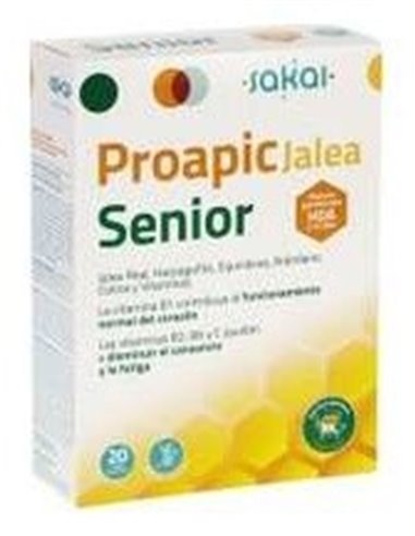 Proapic Jalea Real Senior 3ª Edad 20Amp. de Sakai