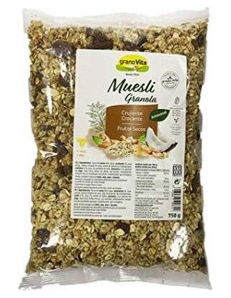 Muesli De Frutos Secos Crujiente 750Gr. de Granovita