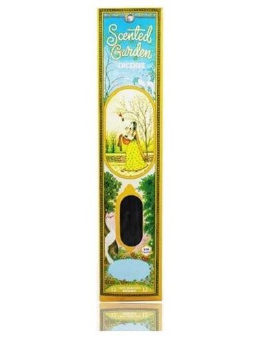 Incienso Stick Heliotropo 12Uds Scented Garden de Radhe Shyam