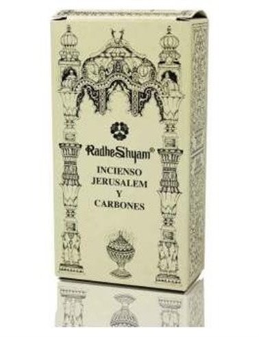 Incienso Jerusalen Y Carbones 100Gr. de Radhe Shyam