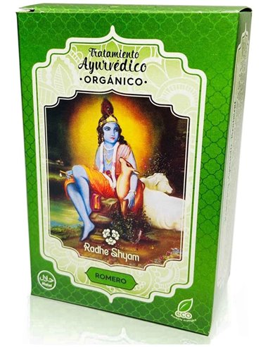 Tratamiento Capilar Ayurvedico Romero 100Gr. Eco de Radhe Shyam