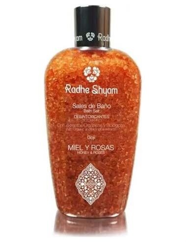 Sales De Baño De Miel Y Rosas 300Gr. de Radhe Shyam