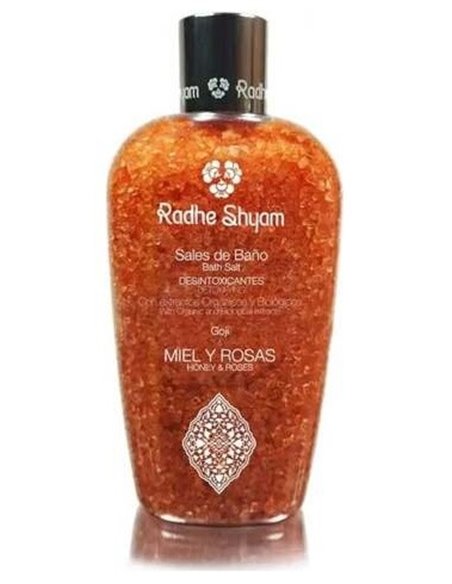 Sales De Baño De Miel Y Rosas 300Gr. de Radhe Shyam